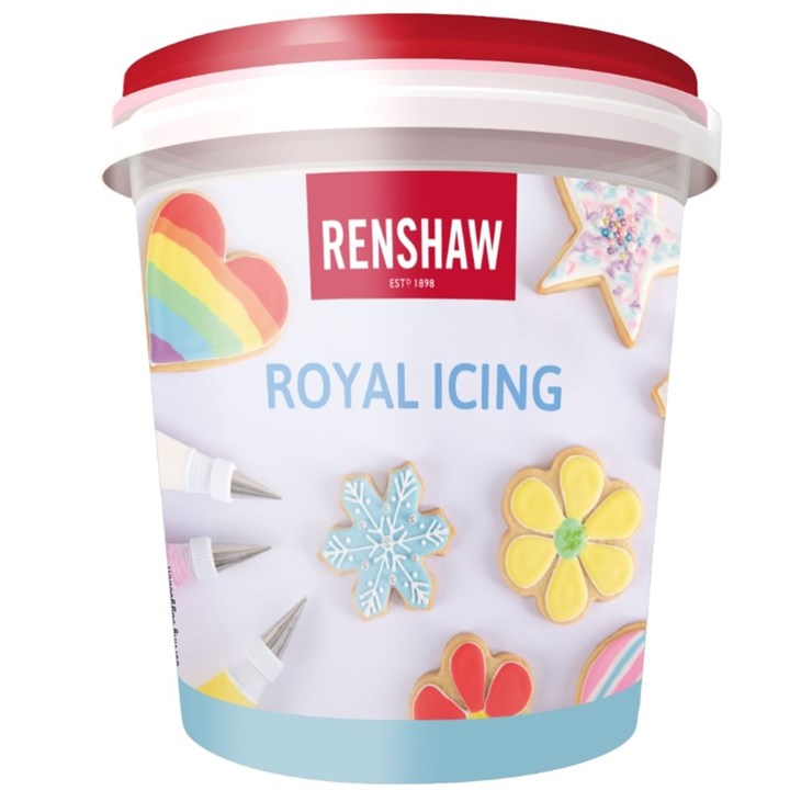Renshaw Ready To Use Royal Icing - White - 400g