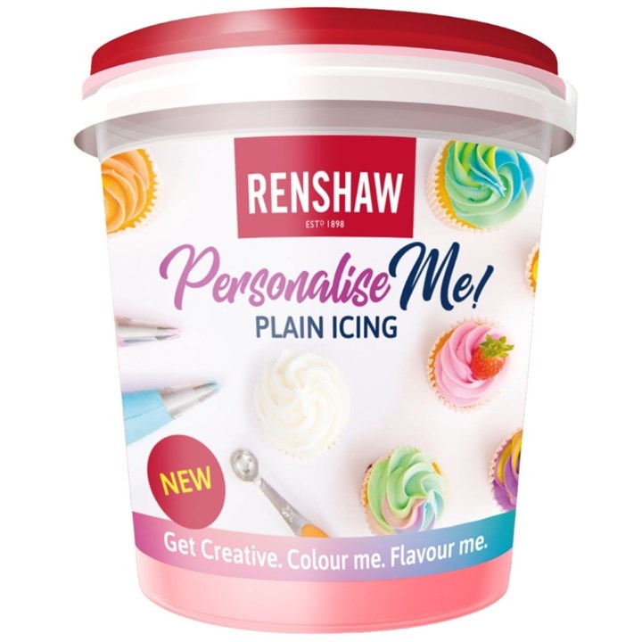 Renshaw Personalise Me Plain Icing - 400g - Vegan Friendly