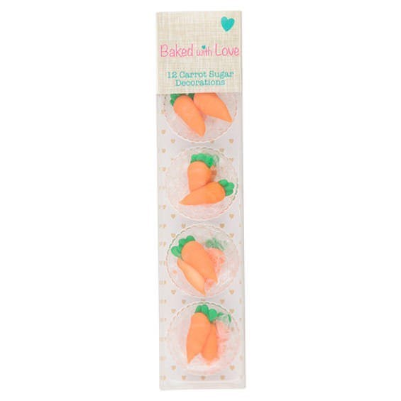 Carrot Cake Decorations by Baked with Love
