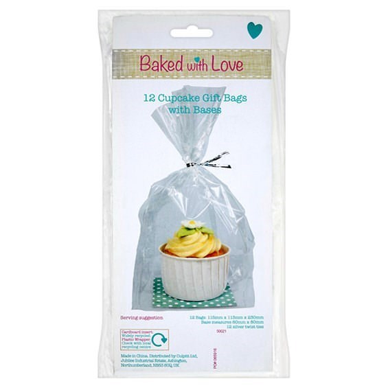 Cupcake Gift Bag and Base - from Baked with Love