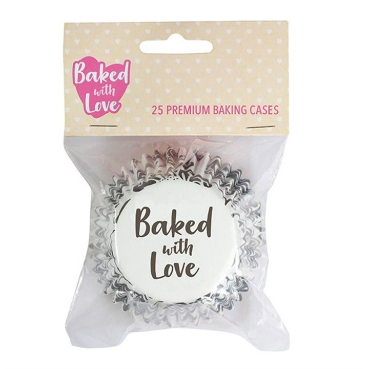 Baked with Love - Elegance Cupcake Cases - Pack of 25