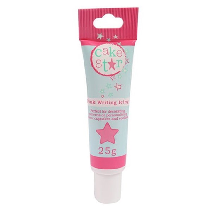 Cake Star Writing Icing - Pink