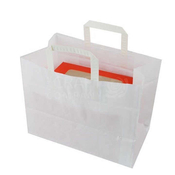 Large Paper Carrier Bag - For 6 Hole Boxes
