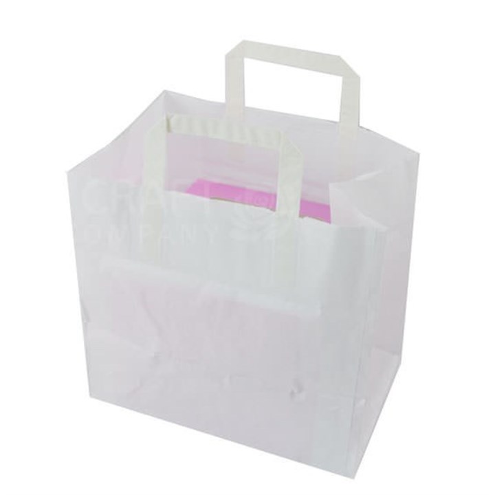 Medium Paper Carrier Bag - For 4 Hole Boxes