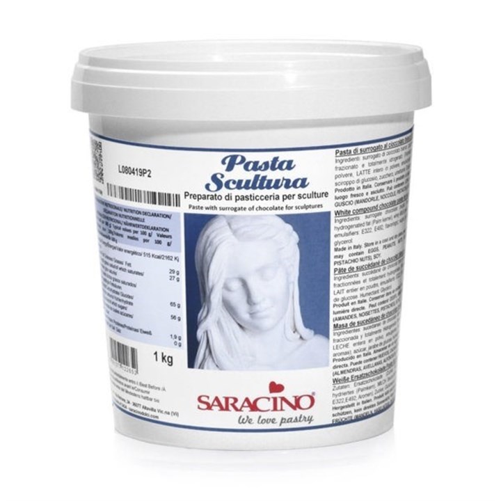 Saracino White Chocolate Sculpting Paste - 1kg