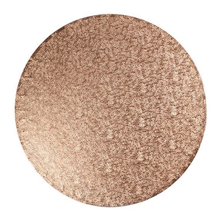 Round Copper Cake Drum Board - 12"