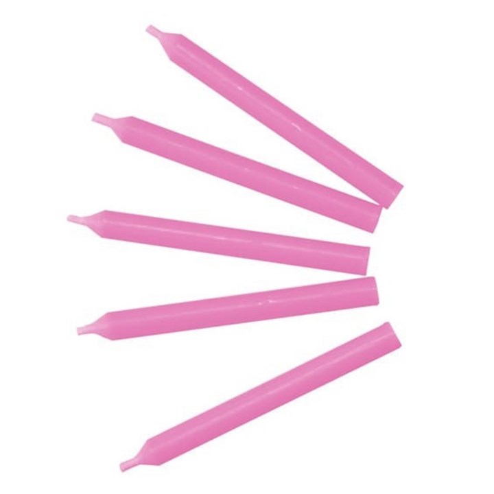 Culpitt 2" Pink Candles - Pack of 500