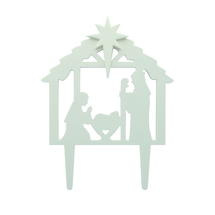 Nativity Gumpaste pic - 130 x 125mm
