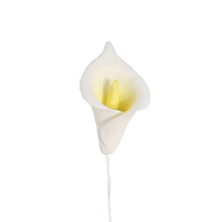 Gumpaste Calla Lily Cake Decorations - Pack of 50