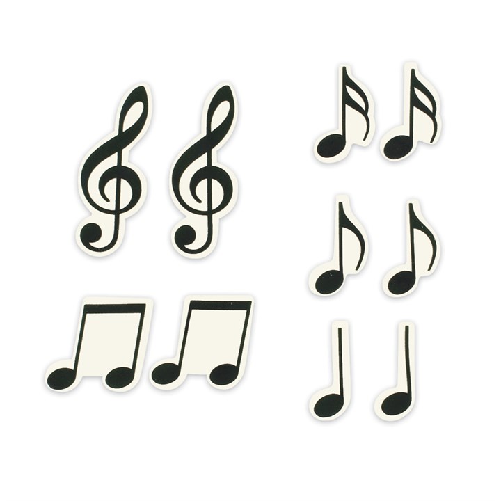 Sweet Decor Musical Notes -5 designs