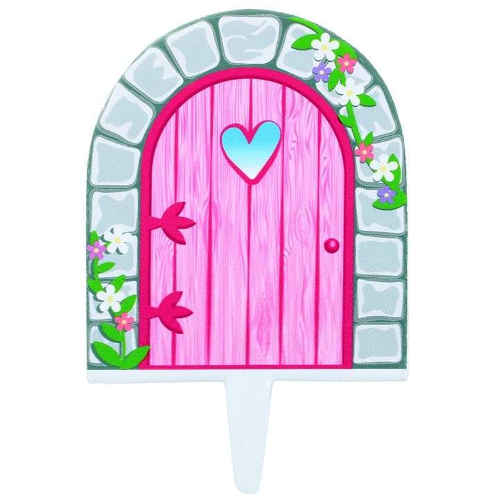 Fairy Door Cake Decoration 95 x 145mm (inc pic)