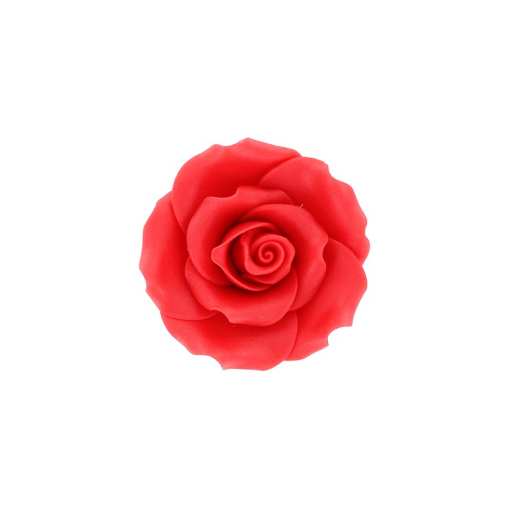 Red SugarSoft® Roses - excl E171 - 38mm