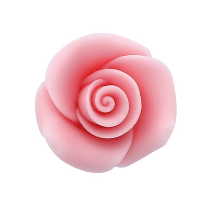 SugarSoft® Pink Roses - 25mm - Box of 12 - SALE