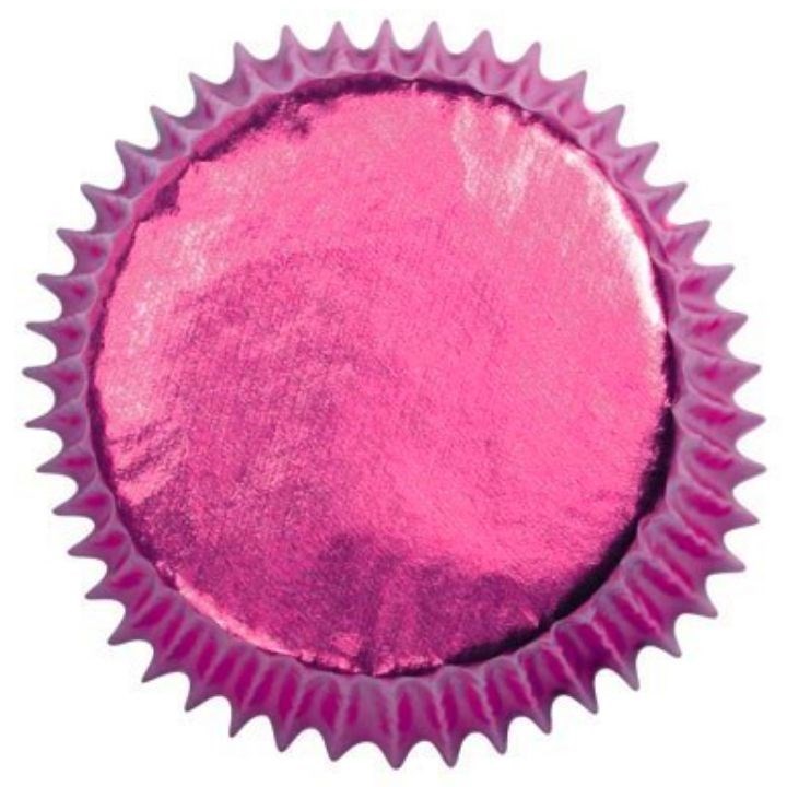 Bulk Pack - Pink Foil Cupcake Cases - Pack of 495