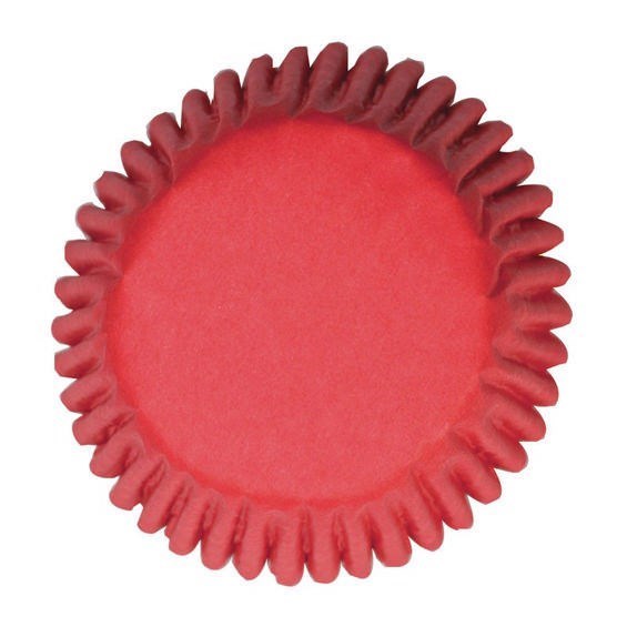 Bulk Pack - Red Cupcake Cases - Pack of 250