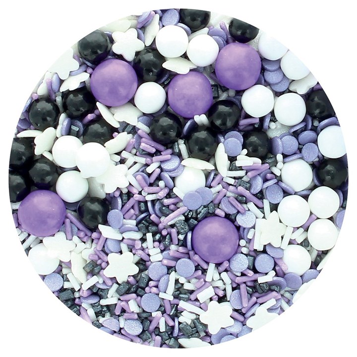 Purple Cupcakes Galaxy Sprinkle Mix 100g