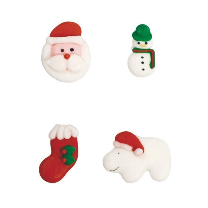 Children's Christmas Sugar Pipings - Pack of 240