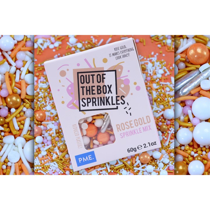 PME OTB Sprinkles Rose Gold 60g