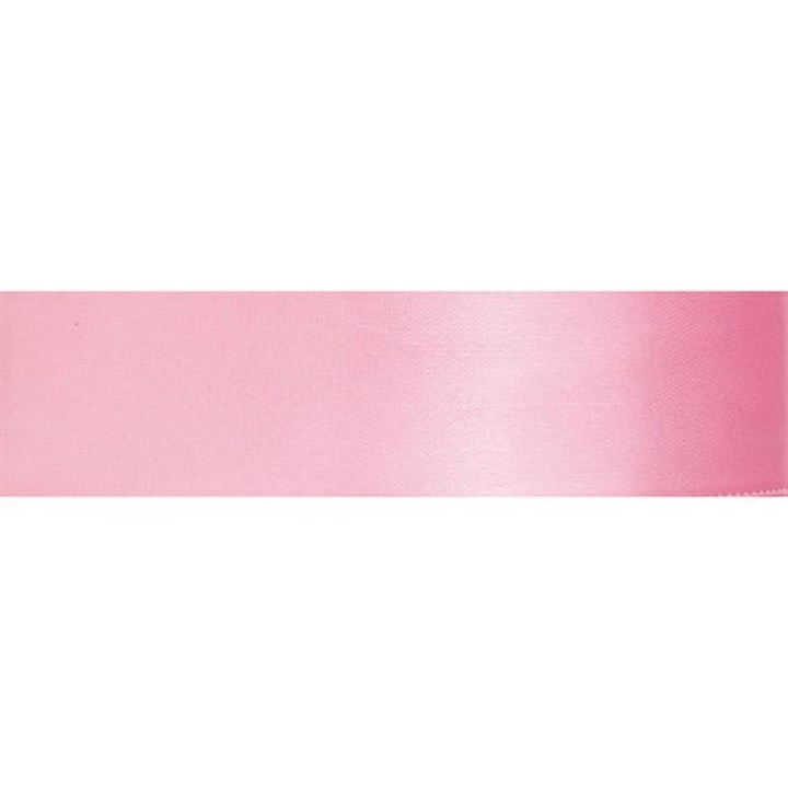 Double Faced Satin Cake Ribbon - Babe Pink - 12mm