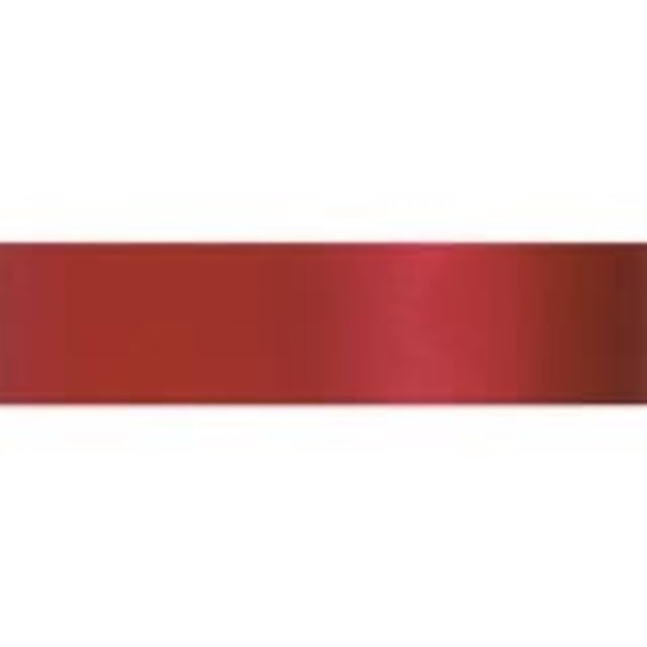Double Faced Satin Cake Ribbon - Scarlet - 25mm