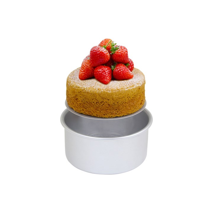 PME Loose Base Round Cake Tin (4 x 3