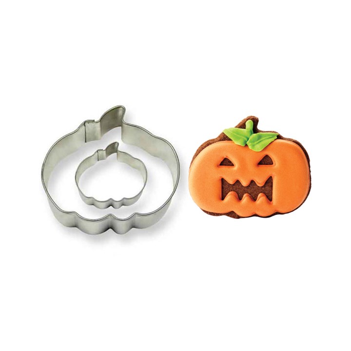 PME Cookie & Cake Cutter - Pumpkin 2 Set