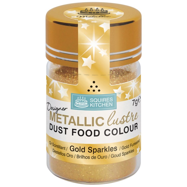 SK Designer Metallic Lustre Dust Gold Sparkle 7g