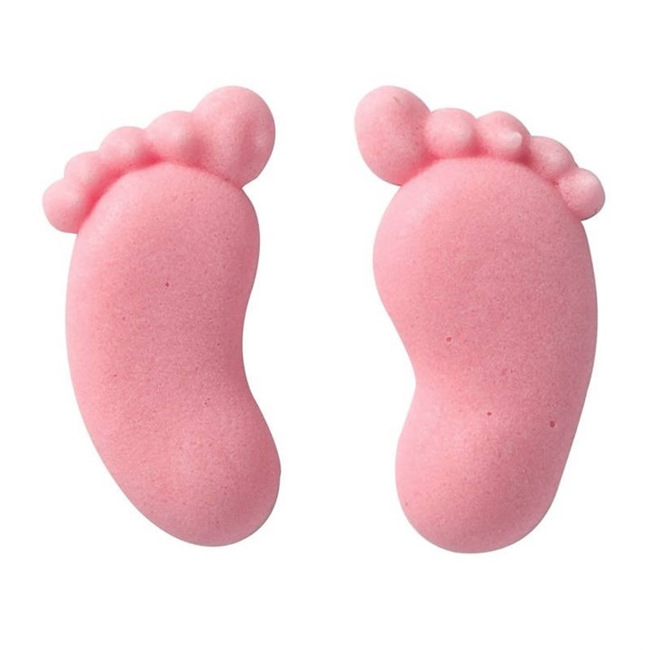 Culpitt Pink Sugar Baby Feet - Pack of 100