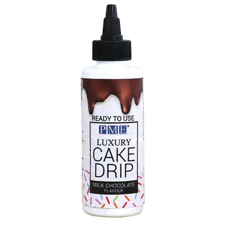 PME Luxury Milk Chocolate Flavour Cake Drip - 150g