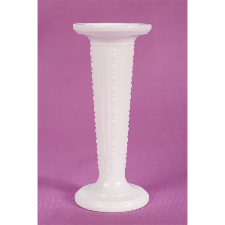 4.5'' Round White Plastic Pillars