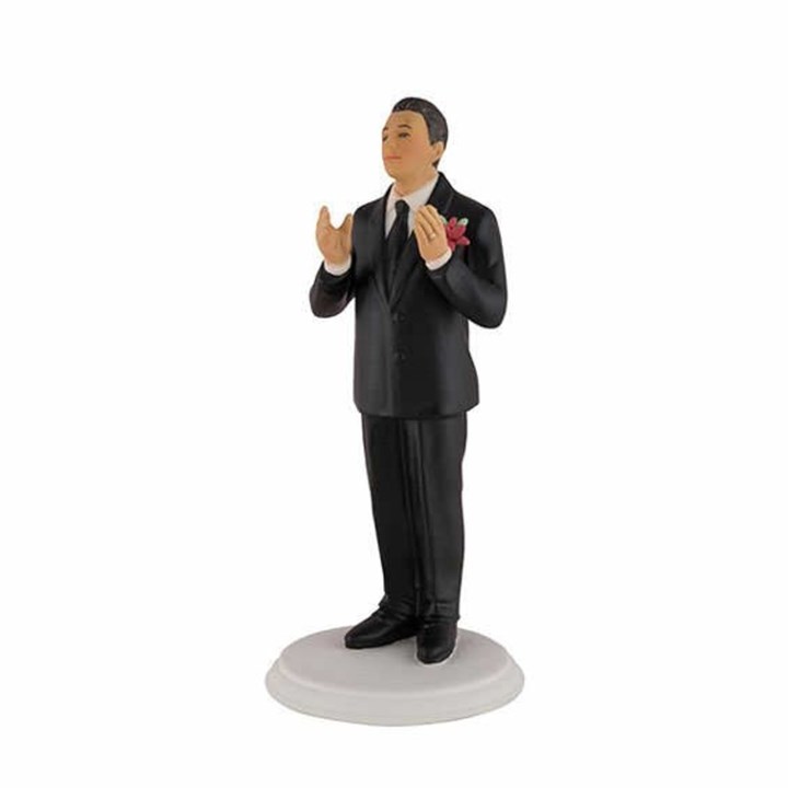 True Romance Groom Cake Topper - Indian