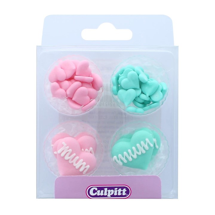 Culpitt Mother's Day Sugar Decorations - Pack of 31