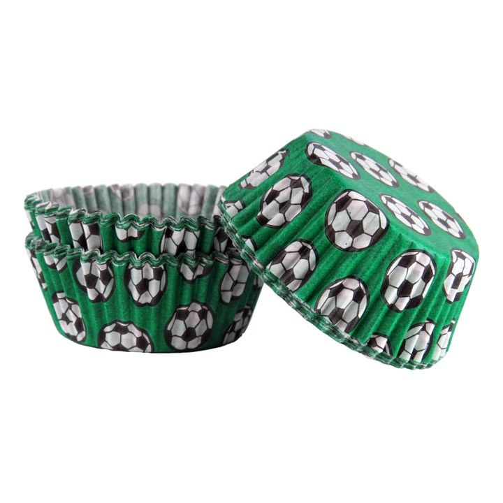 Football Baking Cases 75pk