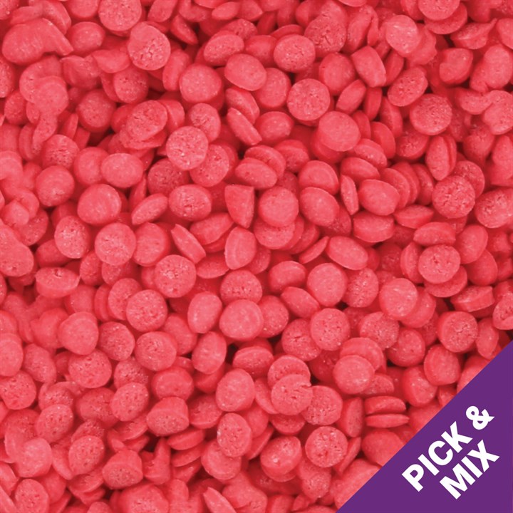 500g Culpitt Select Edible Confetti - Red