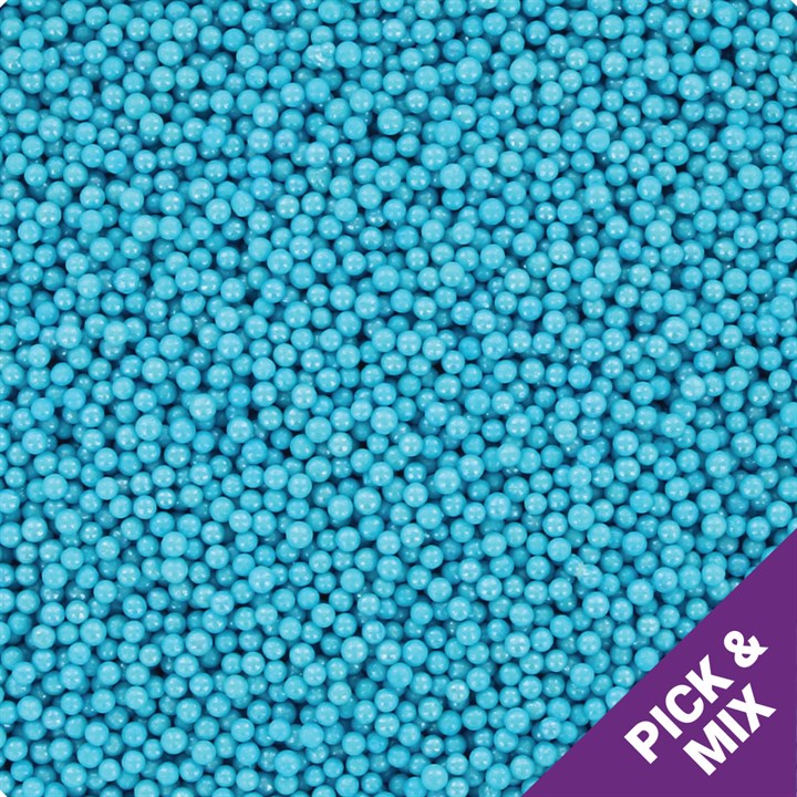 500g Culpitt Select Edible Pearls 2mm - Blue