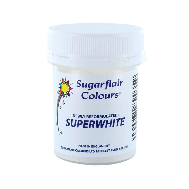 Sugarflair Superwhite - 20g - E171 Free