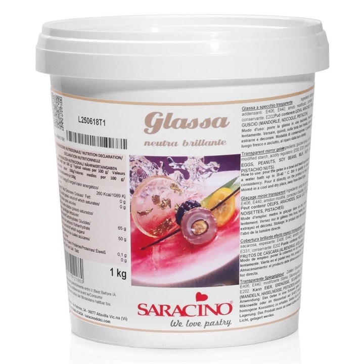 Saracino Clear Mirror Glaze-1kg