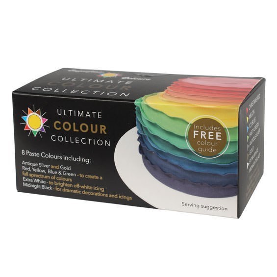 Sugarflair Ultimate Paste Collection - Pack of 8