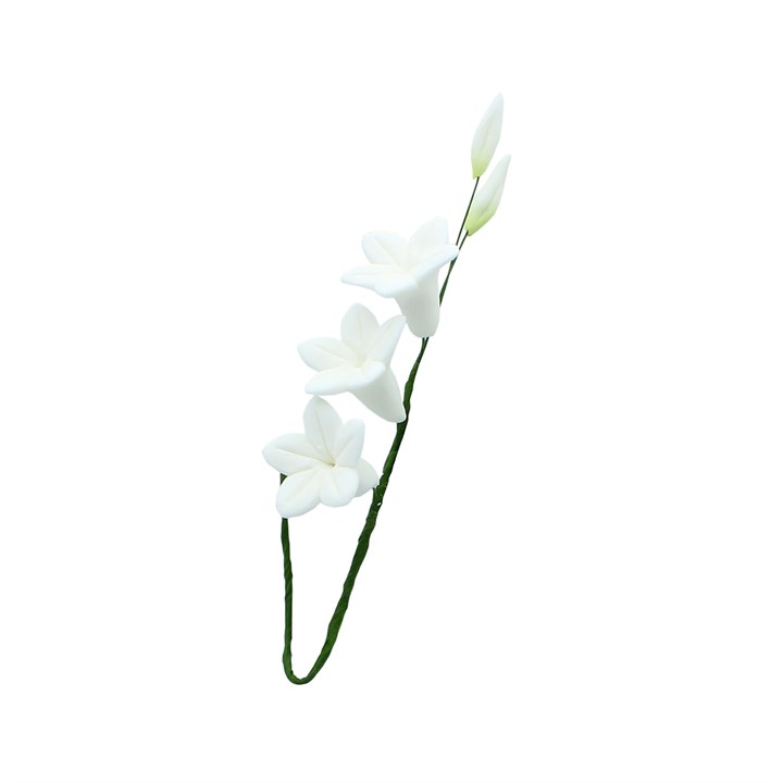 100mm White Jasmine Sugar Flower Spray