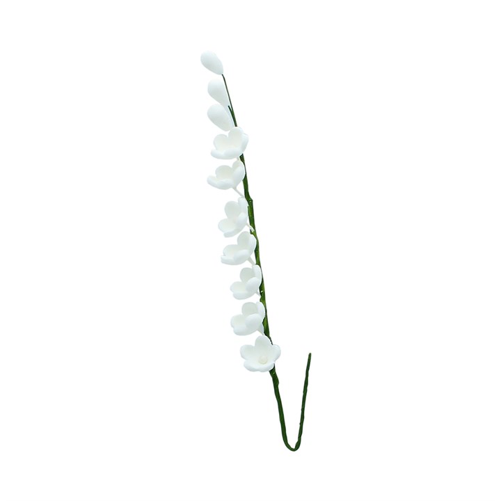 100mm White Lily of the Valley Flower Spray