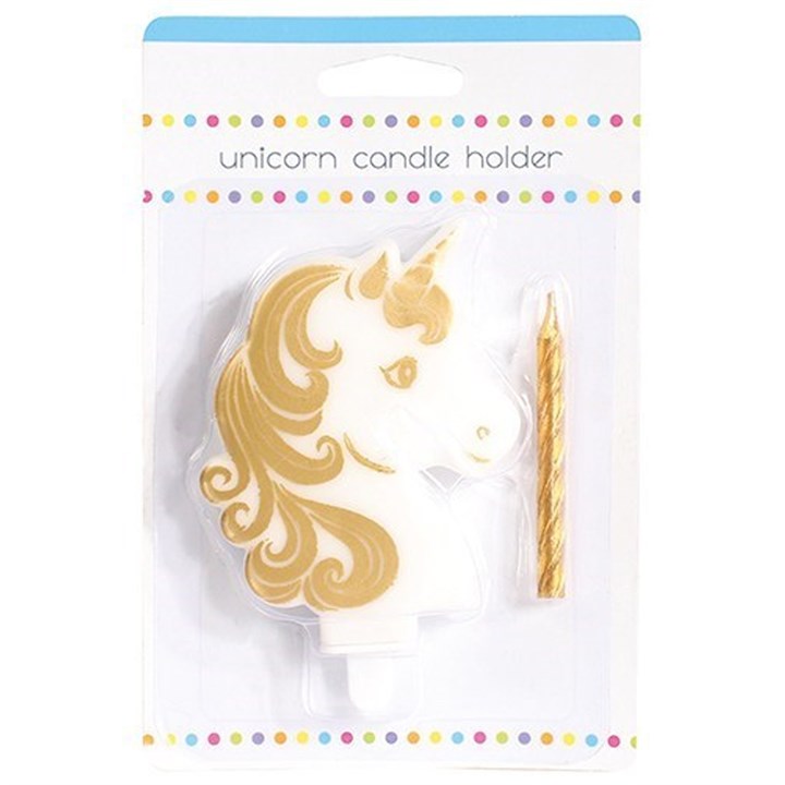 Unicorn Feature Cake Candle