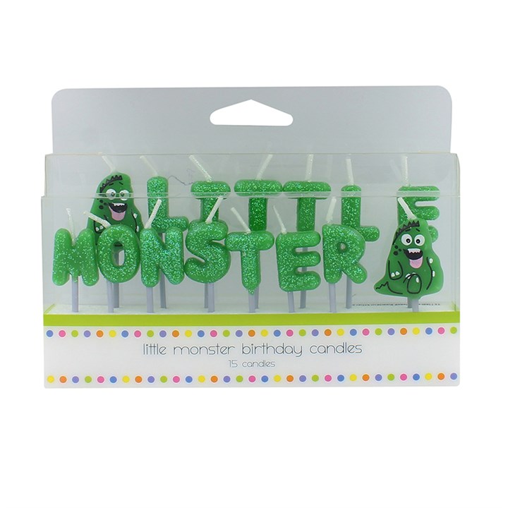 Little Monster Candles - Pack of 15