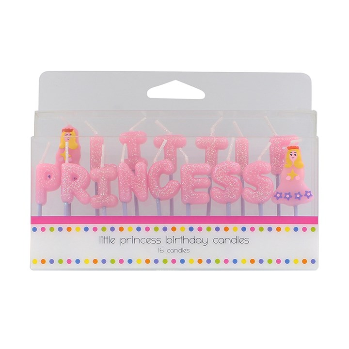 Little Princess Candles - Pack of 16