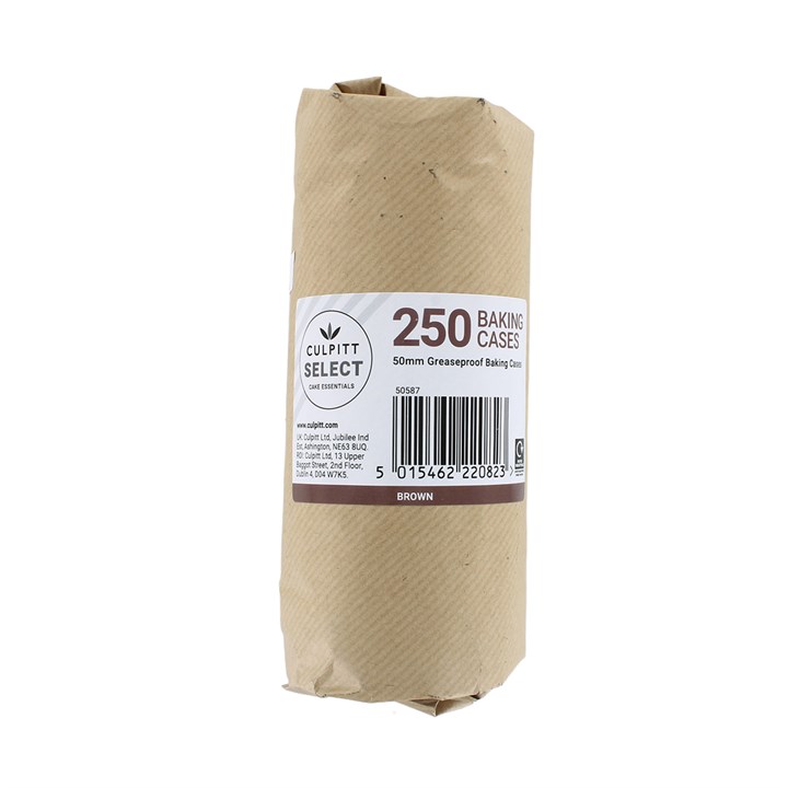 250 Culpitt Select Baking Cases - Brown