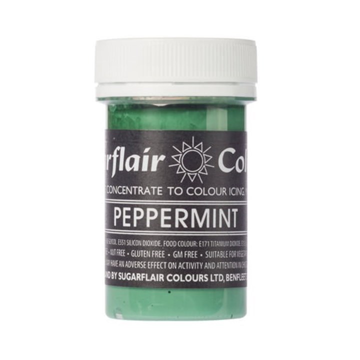 Sugarflair Pastel Spectral Food Colouring Paste - Peppermint - 25g