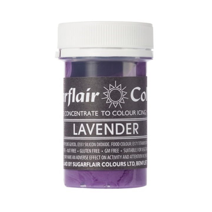 Sugarflair Pastel Spectral Food Colouring Paste - Lavender - 25g