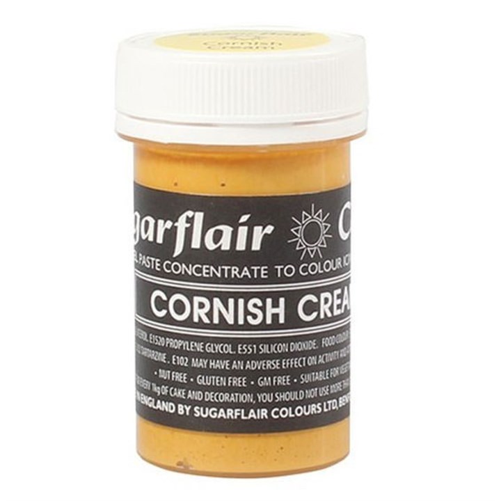 Sugarflair Spectral Food Colouring Paste - Cornish Cream - 25g