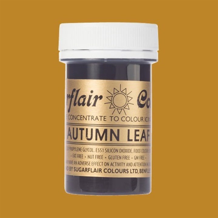 Sugarflair Spectral Food Colouring Paste - Autumn Leaf  - 25g