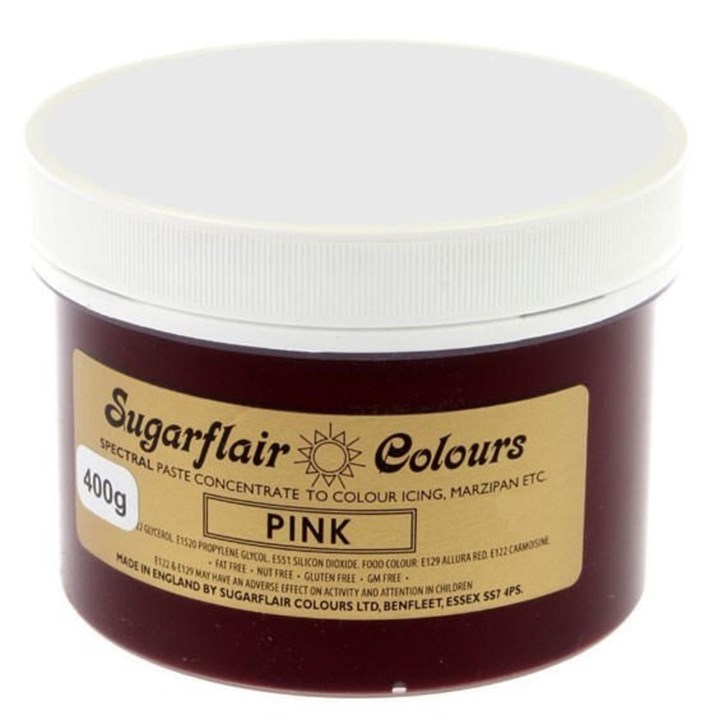 Sugarflair Spectral Food Colouring Paste - Pink - 400g