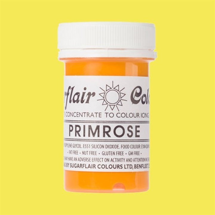 Sugarflair Spectral Food Colouring Paste - Primrose - 25g